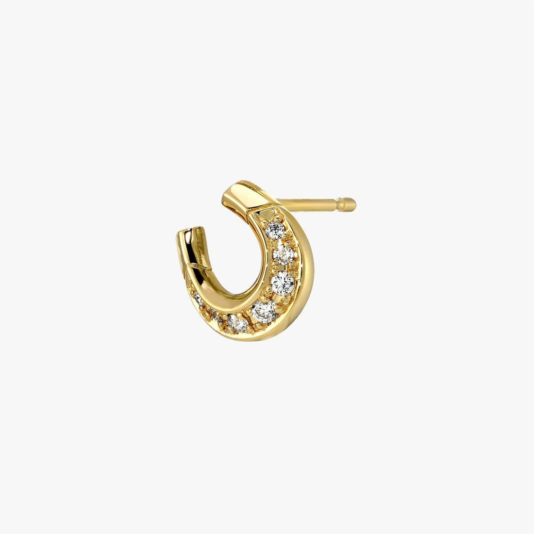 DIAMOND HORSESHOE PIERCED EARRING(6ZP0081)｜SJX公式ONLINE STORE