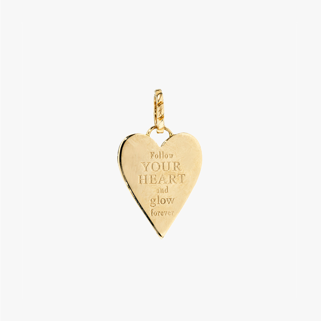 HEART PLATE CHARM, , large