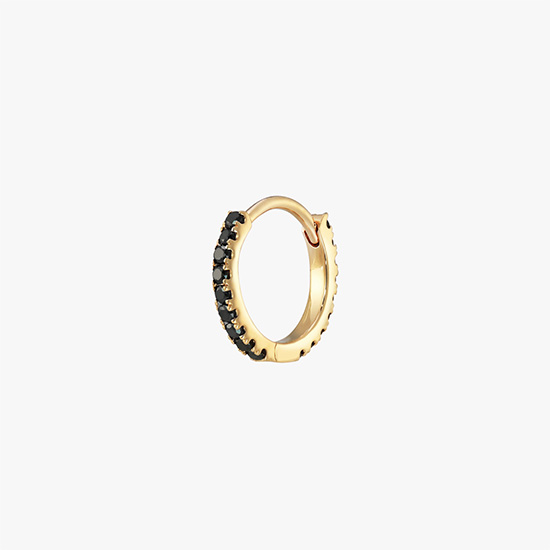 CLICK HOOP PIERCED EARRING (S), , small