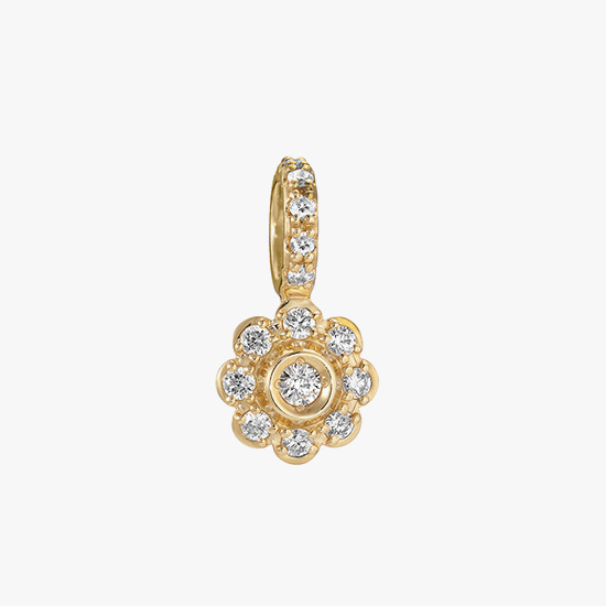 DIAMOND FLOWER CHARM(S), , small