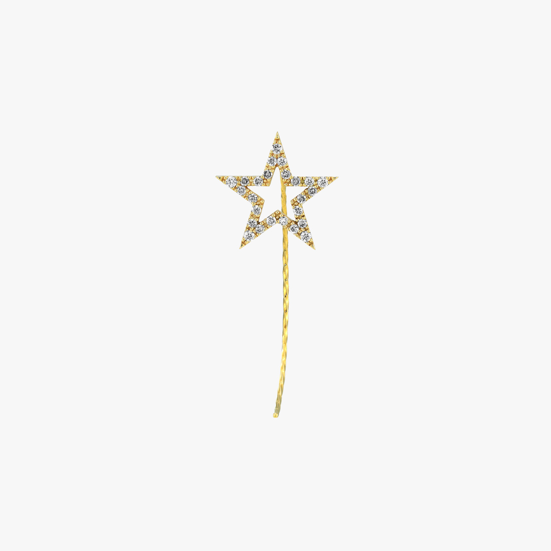 DIAMOND STAR PIERCED EARRING(L)(6JP5005)｜SJX公式ONLINE STORE