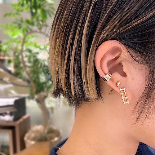 SJX W】DIAMOND PIERCED EARRING(6ZP5019)｜SJX公式ONLINE STORE