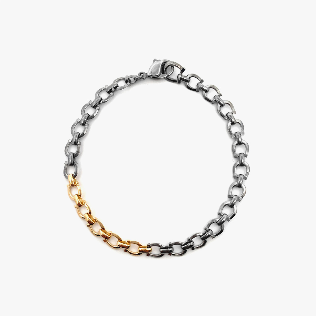 HORSESHOE CHAIN BRACELET, , large