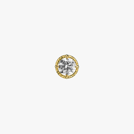 DIAMOND PIERCED EARRING 0.27ct, , small