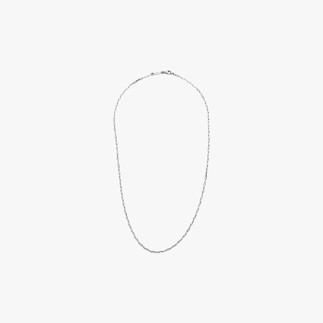 WHITE GOLD CHAIN 50cm, , large