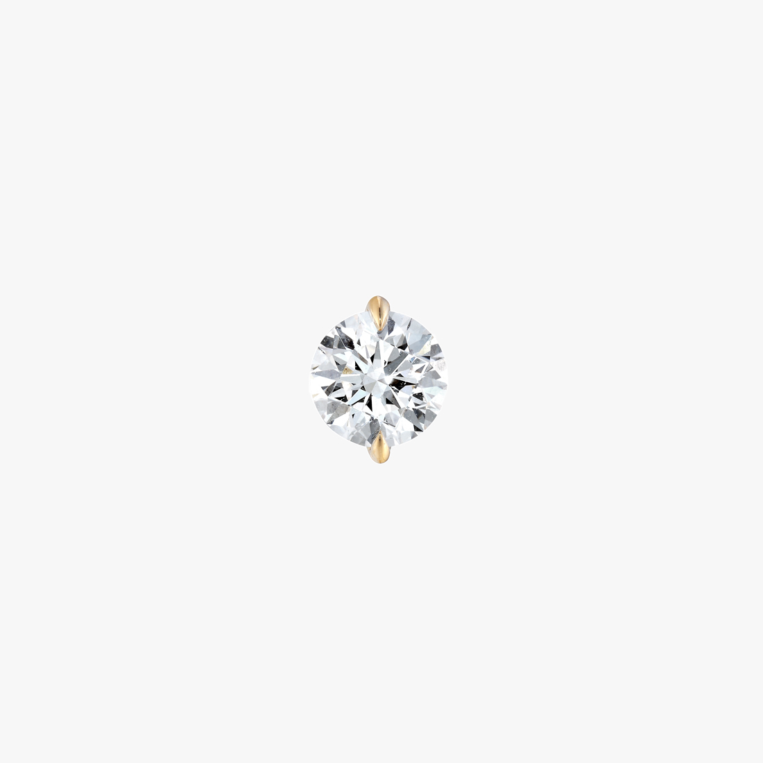 SJX W】LAB-GROWN DIAMOND (SYNTHETIC DIAMOND) SEMI NUDE PIERCED 
