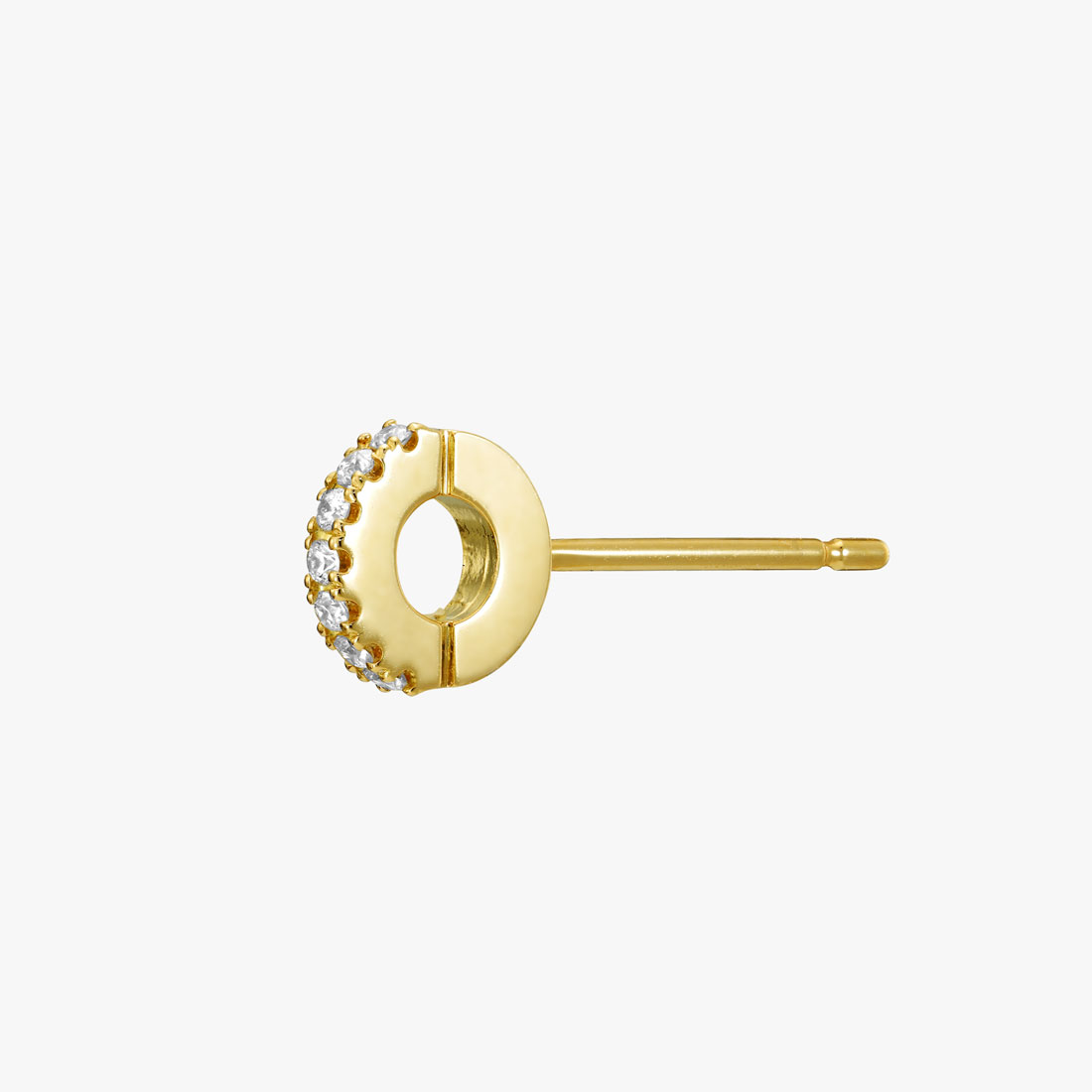 SJX W】DIAMOND CIRCLE PIERCED EARRING(6ZP5033)｜SJX公式ONLINE STORE