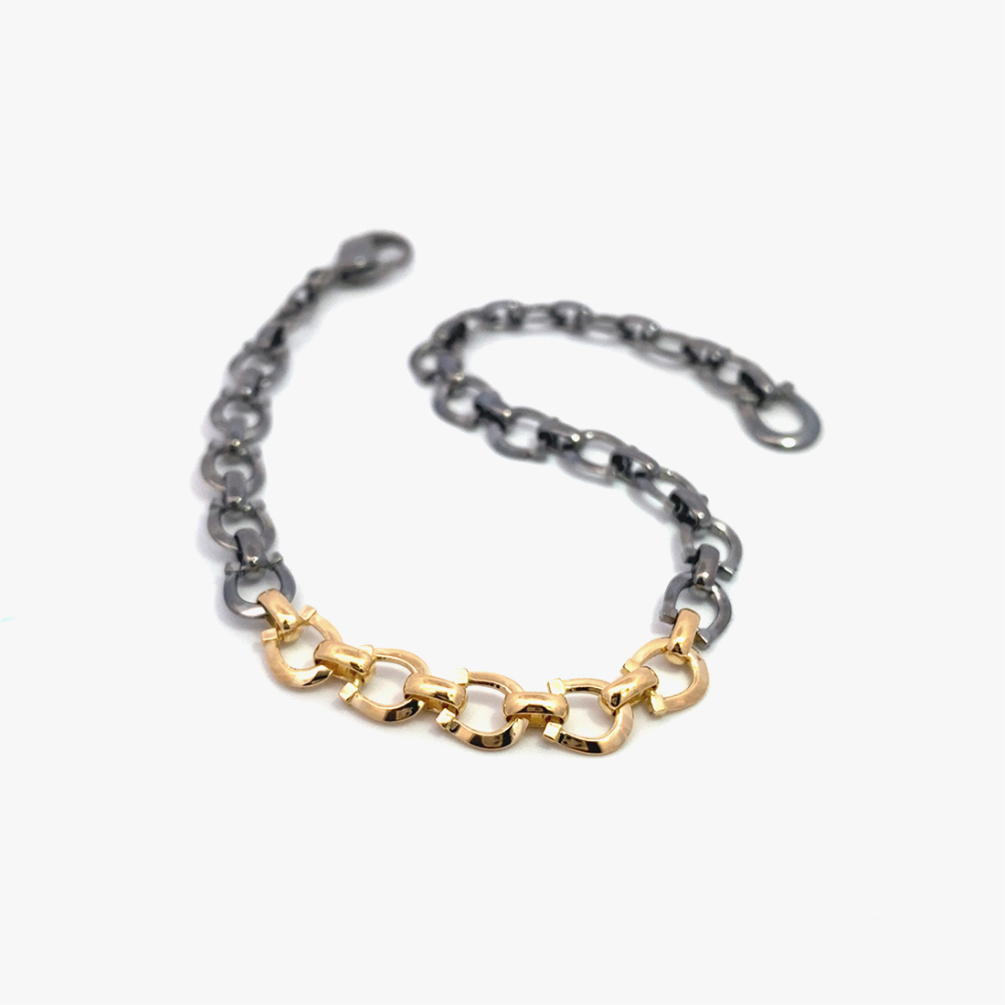 HORSESHOE CHAIN BRACELET, , large