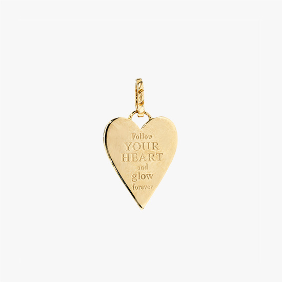 HEART PLATE CHARM, , small
