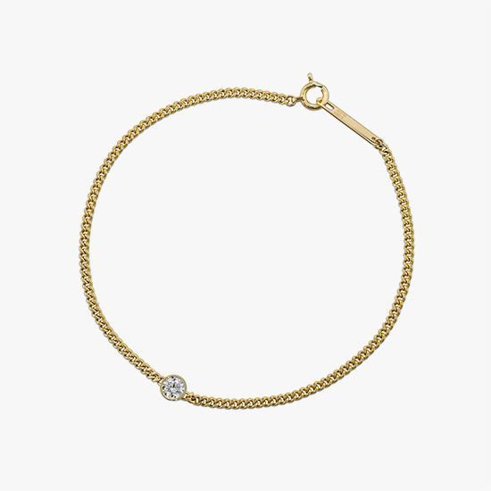 【SJX W】LAB-GROWN DIAMOND (SYNTHETIC DIAMOND)BRACELET 0.20ct, , small