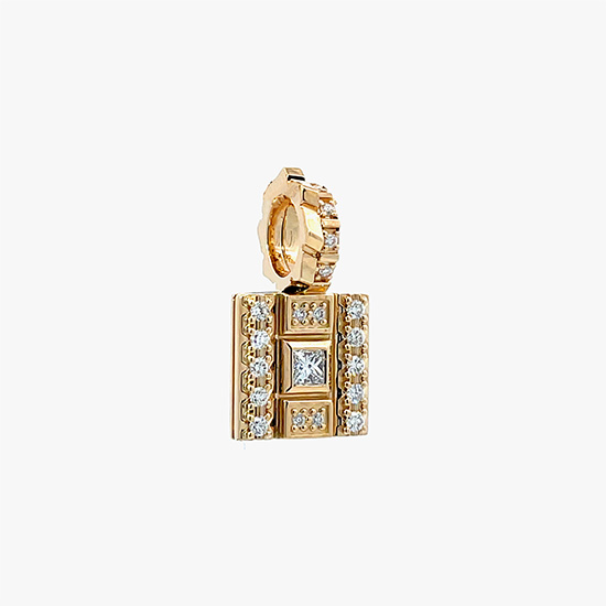 DIAMOND SQUARE CHARM (M), , small
