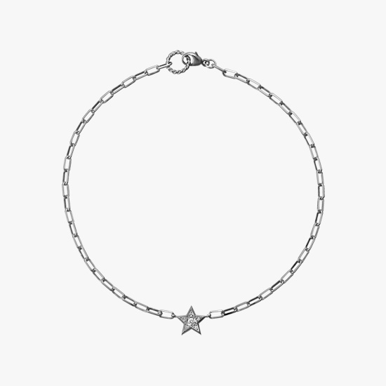 DIAMOND STAR ANKLET, , small