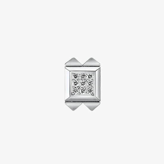 DIAMOND 3D CUBE CHARM, , small