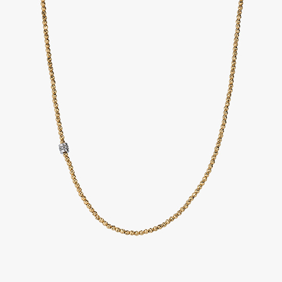 DIAMOND MICRO GLITTER NECKLACE, , small