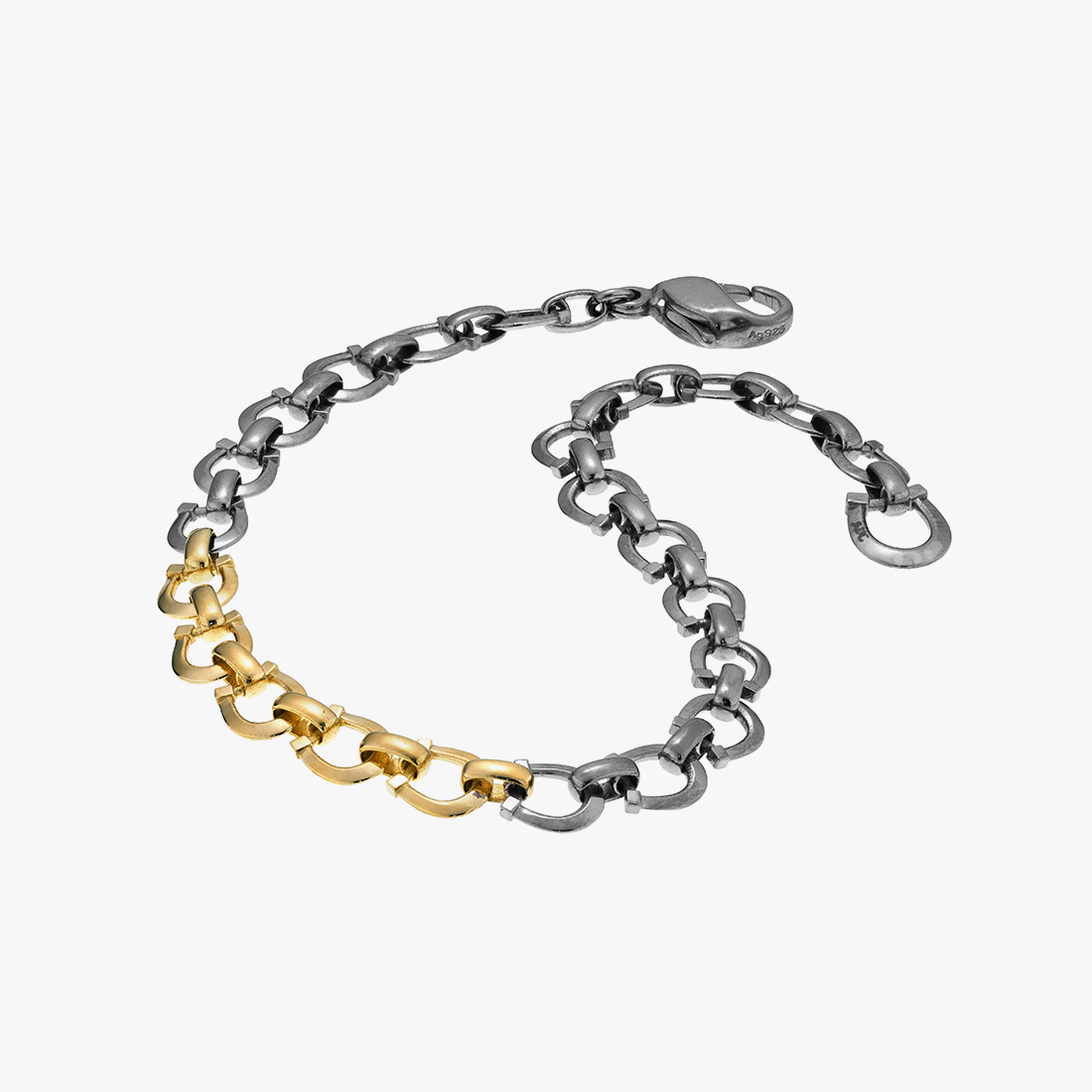 HORSESHOE CHAIN BRACELET, , large