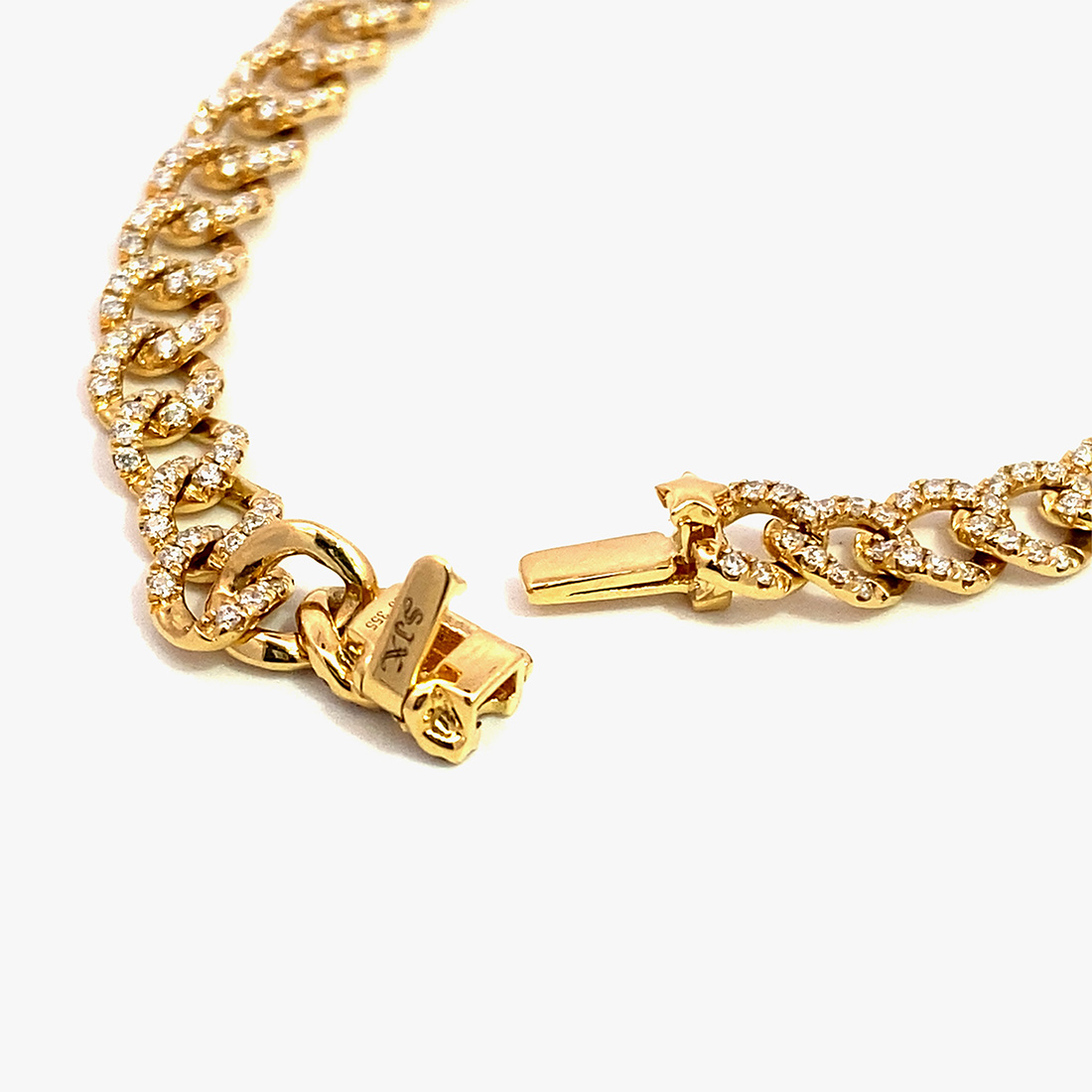 DIAMOND LINKS 42cm, , large