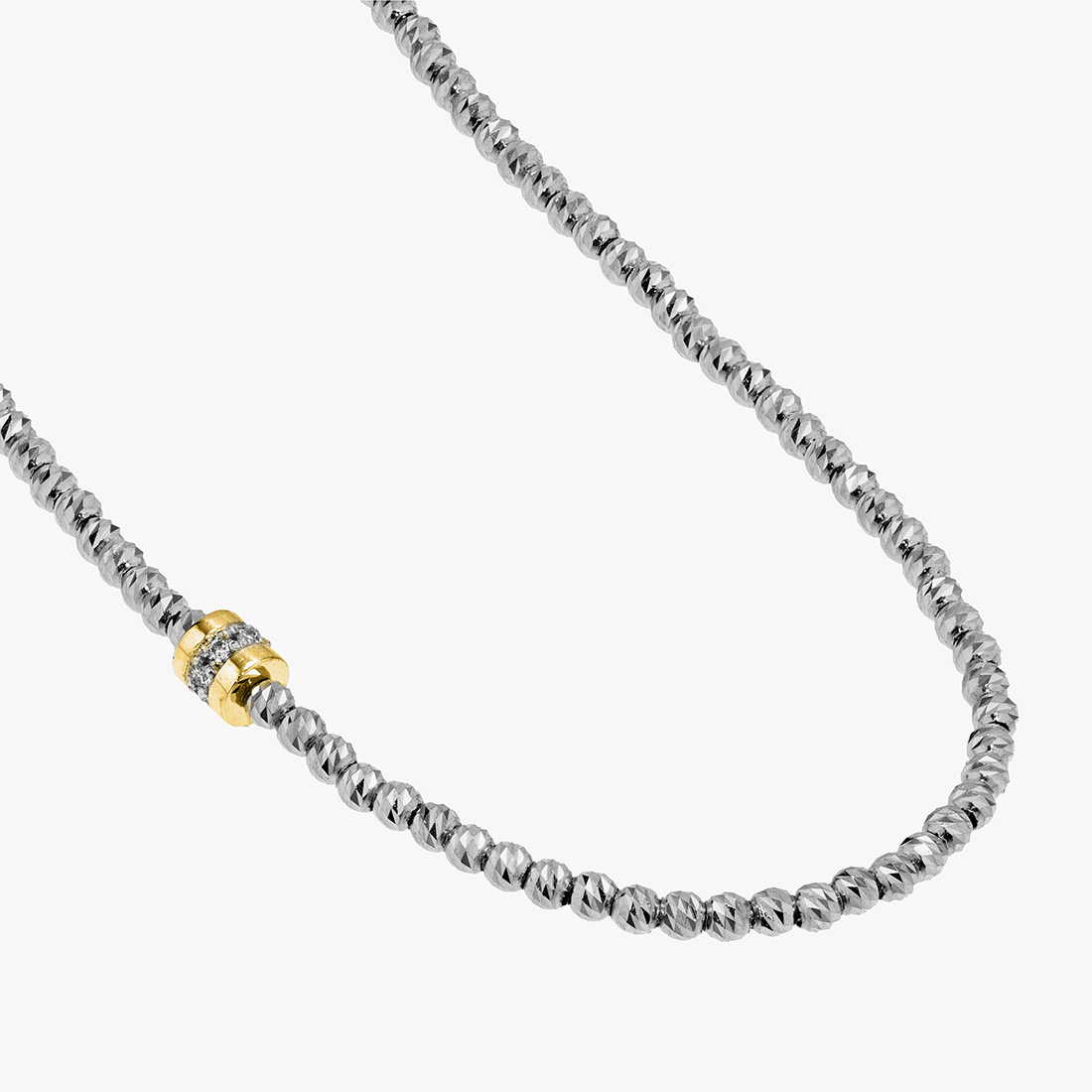 DIAMOND MICRO GLITTER NECKLACE, , large