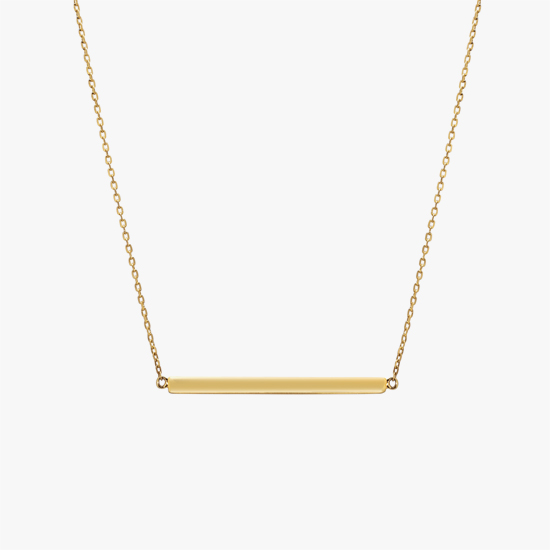 【SJX W】BAR NECKLACE, , small