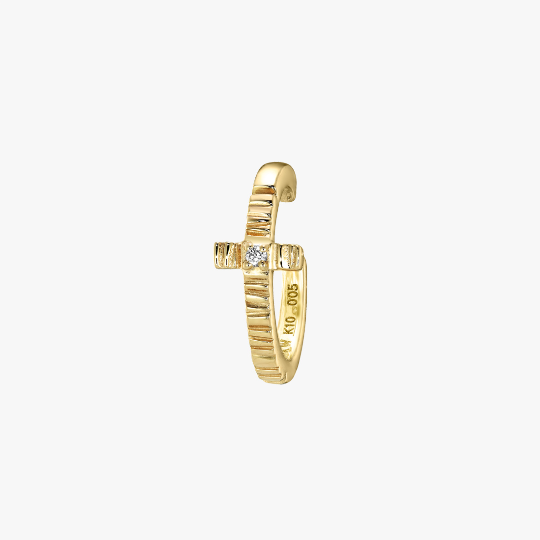 DIAMOND CROSS EAR CUFF(6JE5003)｜SJX公式ONLINE STORE