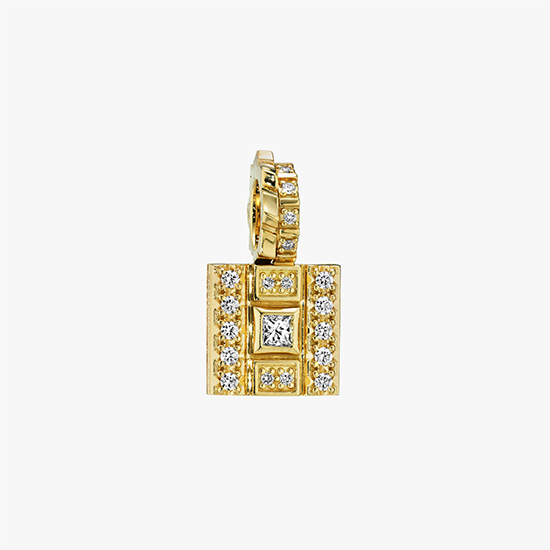 DIAMOND SQUARE CHARM (M), , small