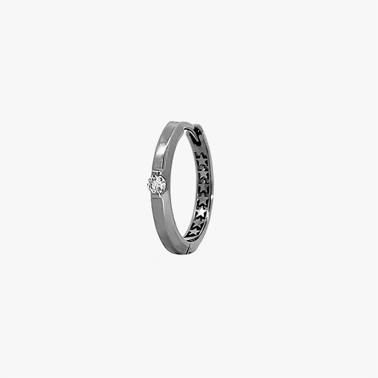 DIAMOND CLICK HOOP PIERCE, , small