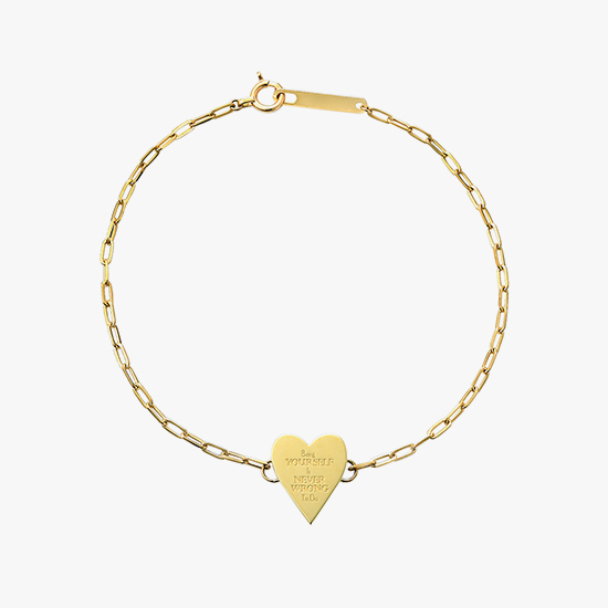 【SJX W】HEART BRACELET, , small