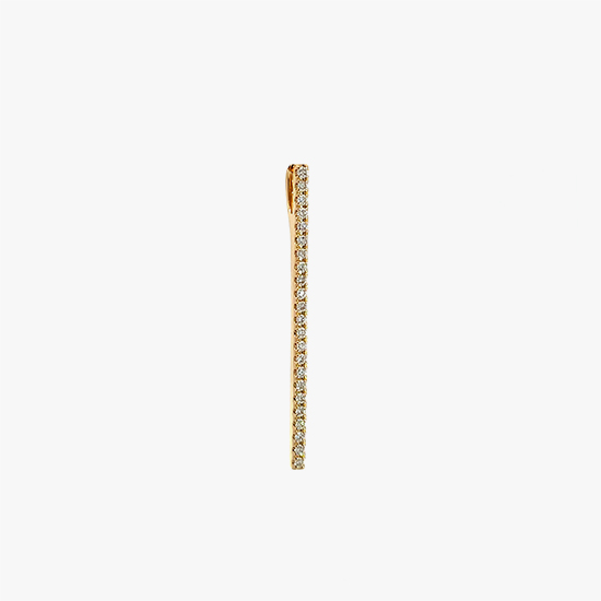 【SJX W】DIAMOND BAR CHARM, , small