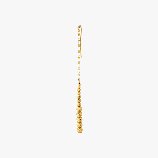 【SJX W】GLITTER PIERCED EARRING(L), , small