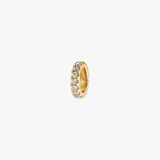 DIAMOND MINI RING CHARM, , small