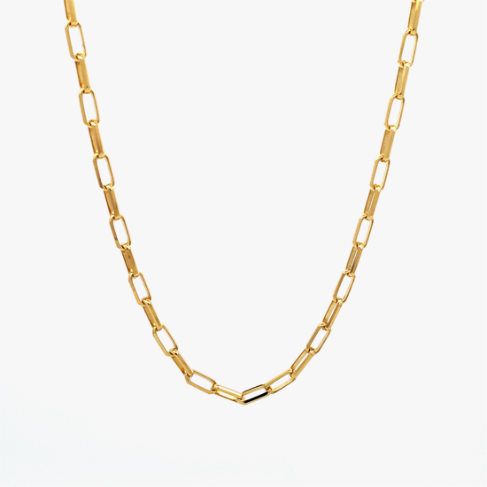 GOLD DESIGN CHAIN 45cm, , small