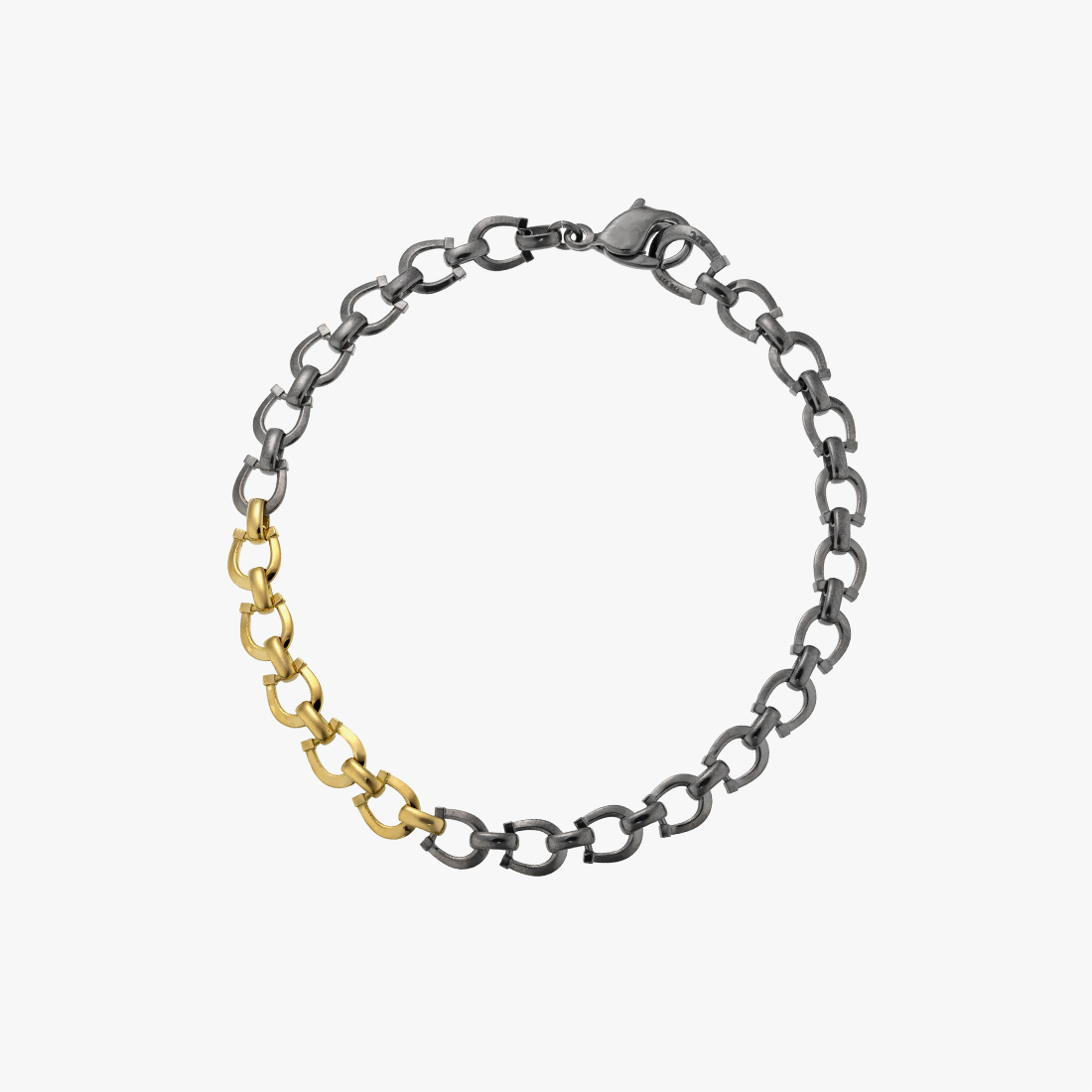 HORSESHOE CHAIN BRACELET, , large