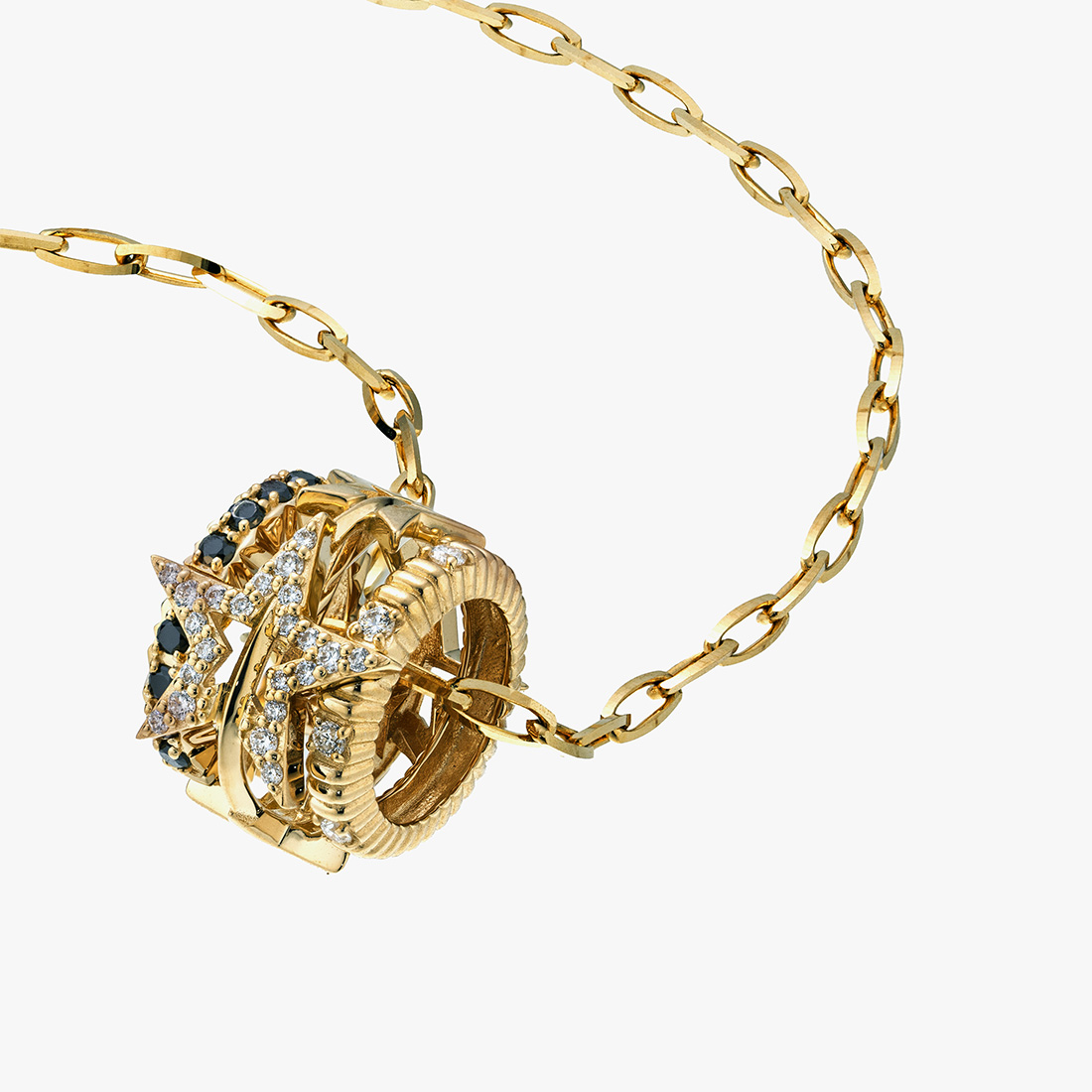 STARS RING CHARM (L), , large