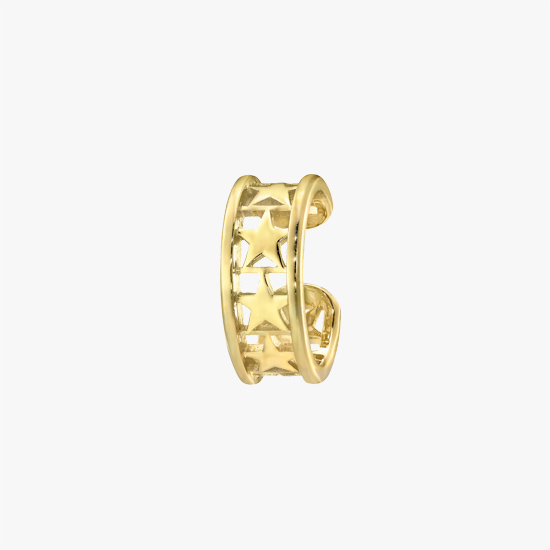 【SJX W】DESIGN EAR CUFF, , small