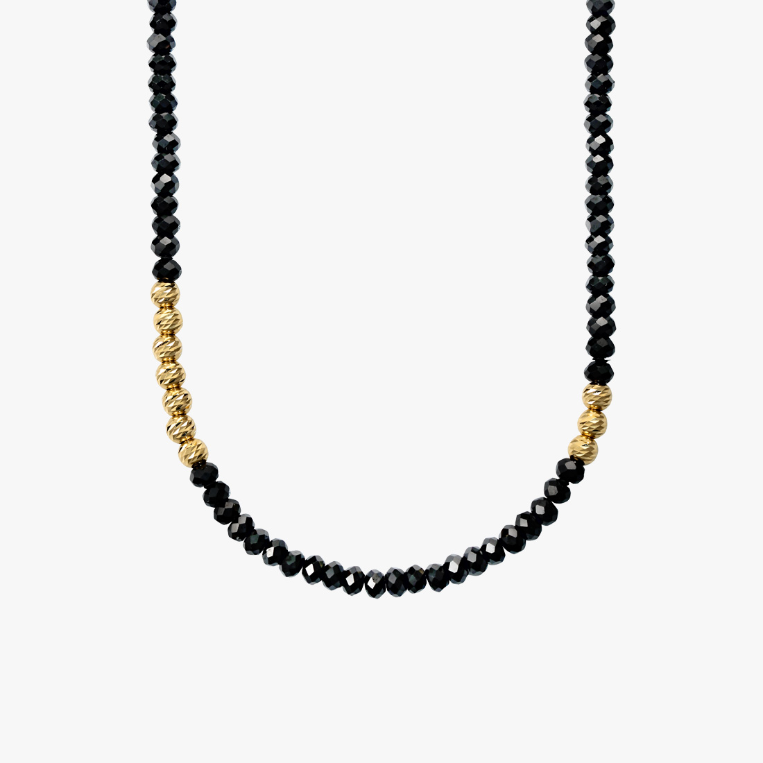 BLACK & GOLD GLITTER NECKLACE(6SN0215)｜SJX公式ONLINE STORE