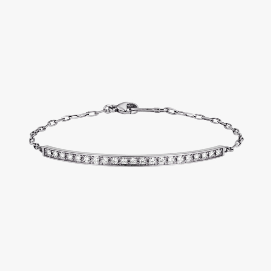 DIAMOND BAR BRACELET, , small