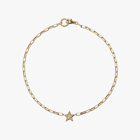 DIAMOND STAR ANKLET, , small