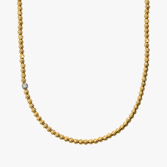 GOLD GLITTER NECKLACE(S), , small