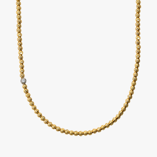 GOLD GLITTER NECKLACE(L)(5ZN0024)｜SJX公式ONLINE STORE